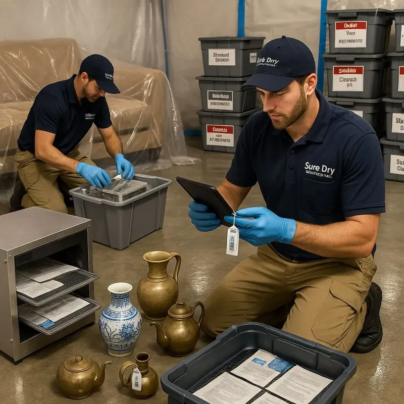 Content Protection and Restoration process in Palm Beach County, FL